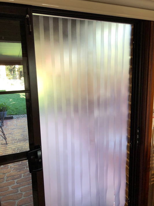 Frosted PVC Strip Door 80% Blockout 900mmx2040mm